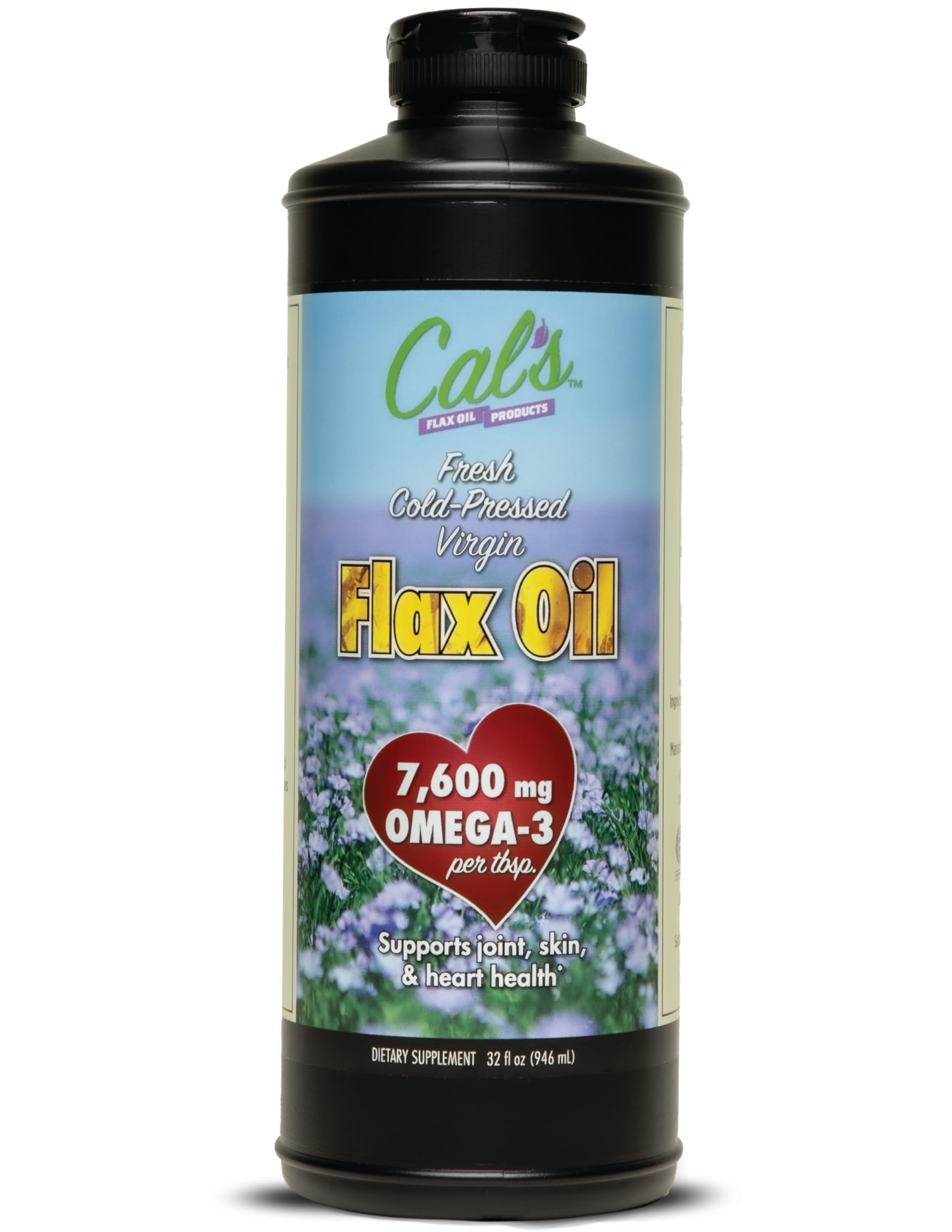 Cal's Flax Oil 16 oz bottle