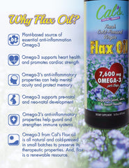 Cal's Flax Oil 32 oz bottle