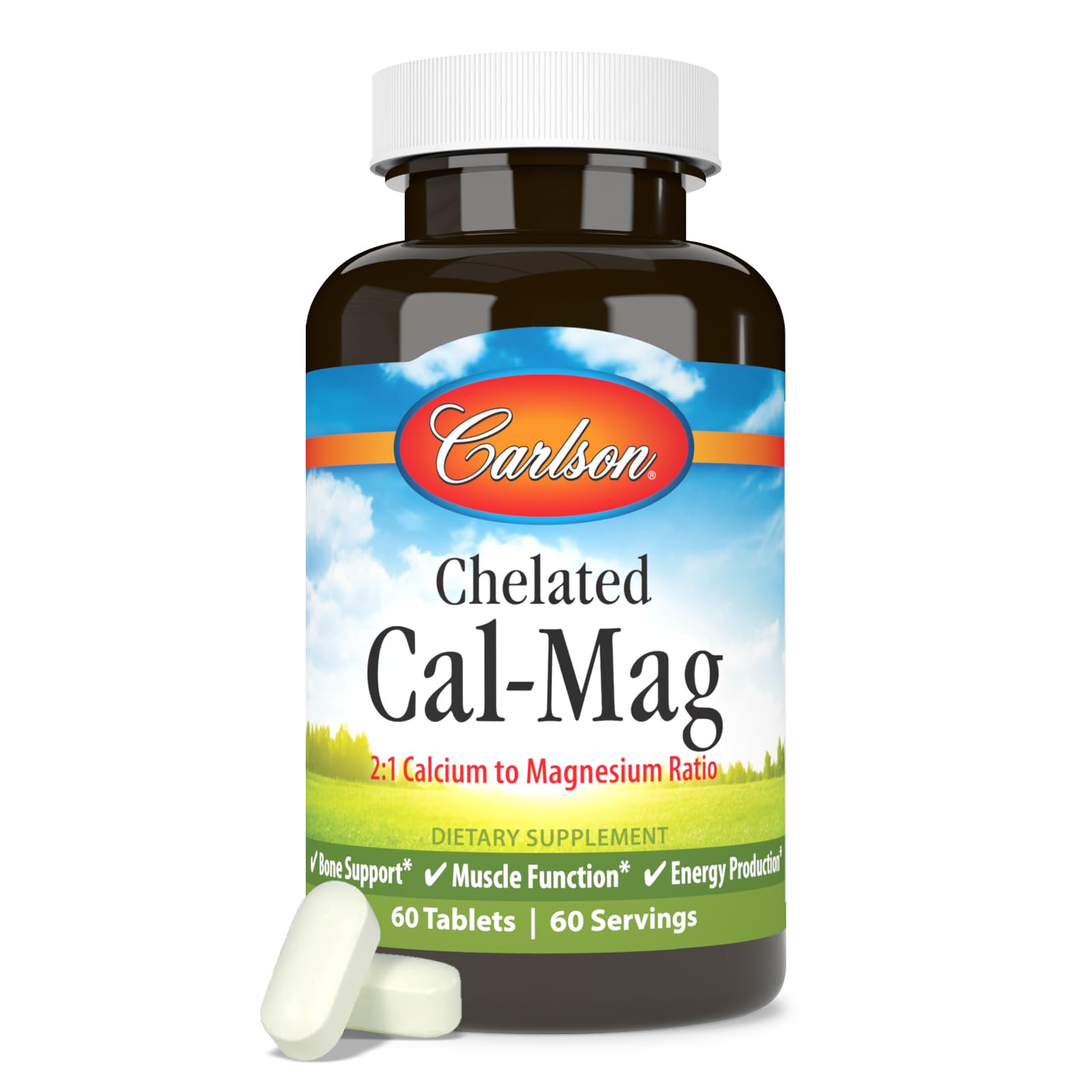 Absorption-optimized Cal-Mag formula label
