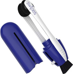 Calabria Carbon Eyeglasses Cleaner – front view (purple)