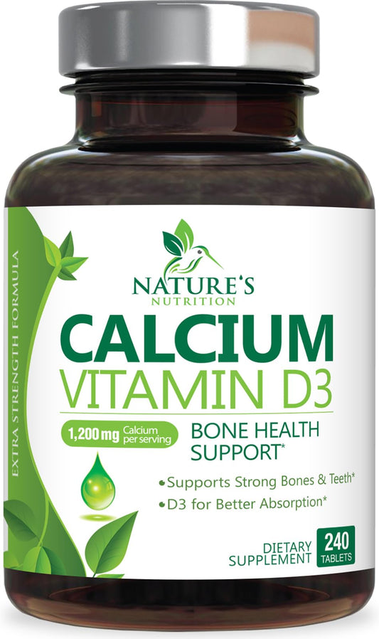 Calcium 1200 mg with Vitamin D3 1600 IU bone health