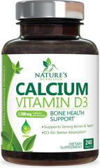 Calcium 1200 mg with Vitamin D3 1600 IU bone health