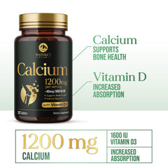 Calcium 1200 mg with Vitamin D3 tablets