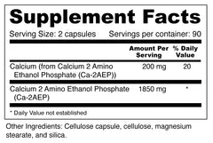 Healthy aging concept with Calcium AEP supplement