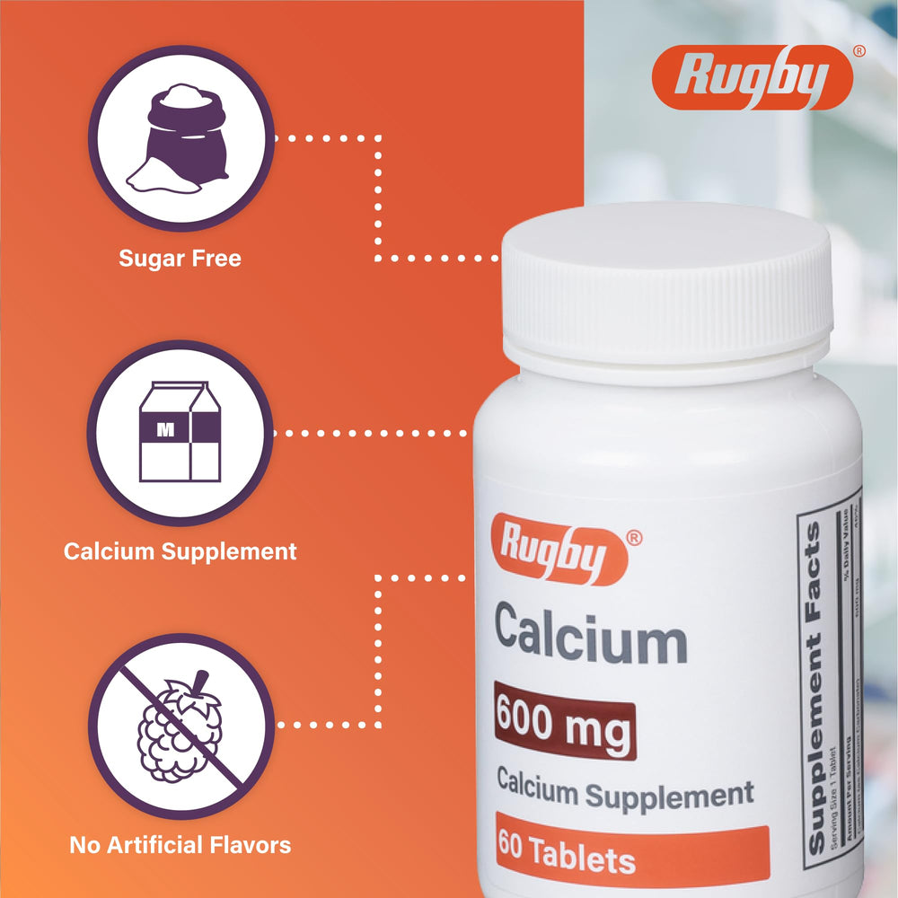 Calcium carbonate ingredient on supplement label