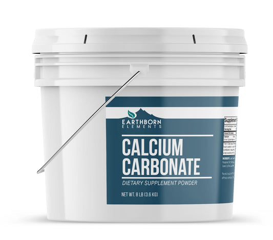 Calcium carbonate powder used as a natural antacid