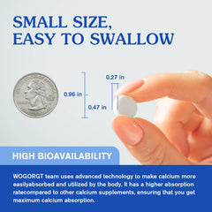 Daily wellness concept with calcium citrate bottle