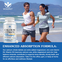 Graphic representing immune support from calcium citrate supplement