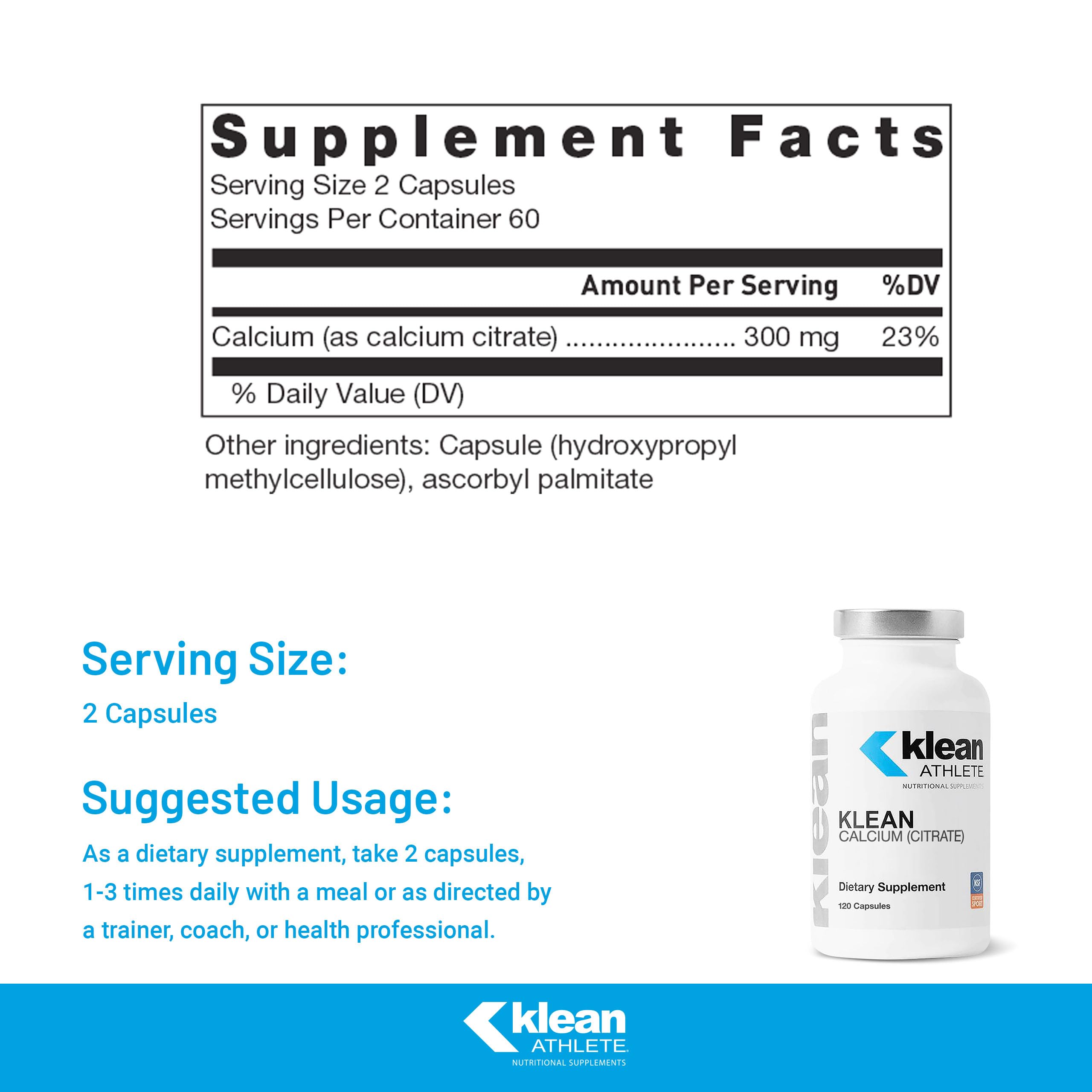 Graphic showing calcium citrate supporting bone health