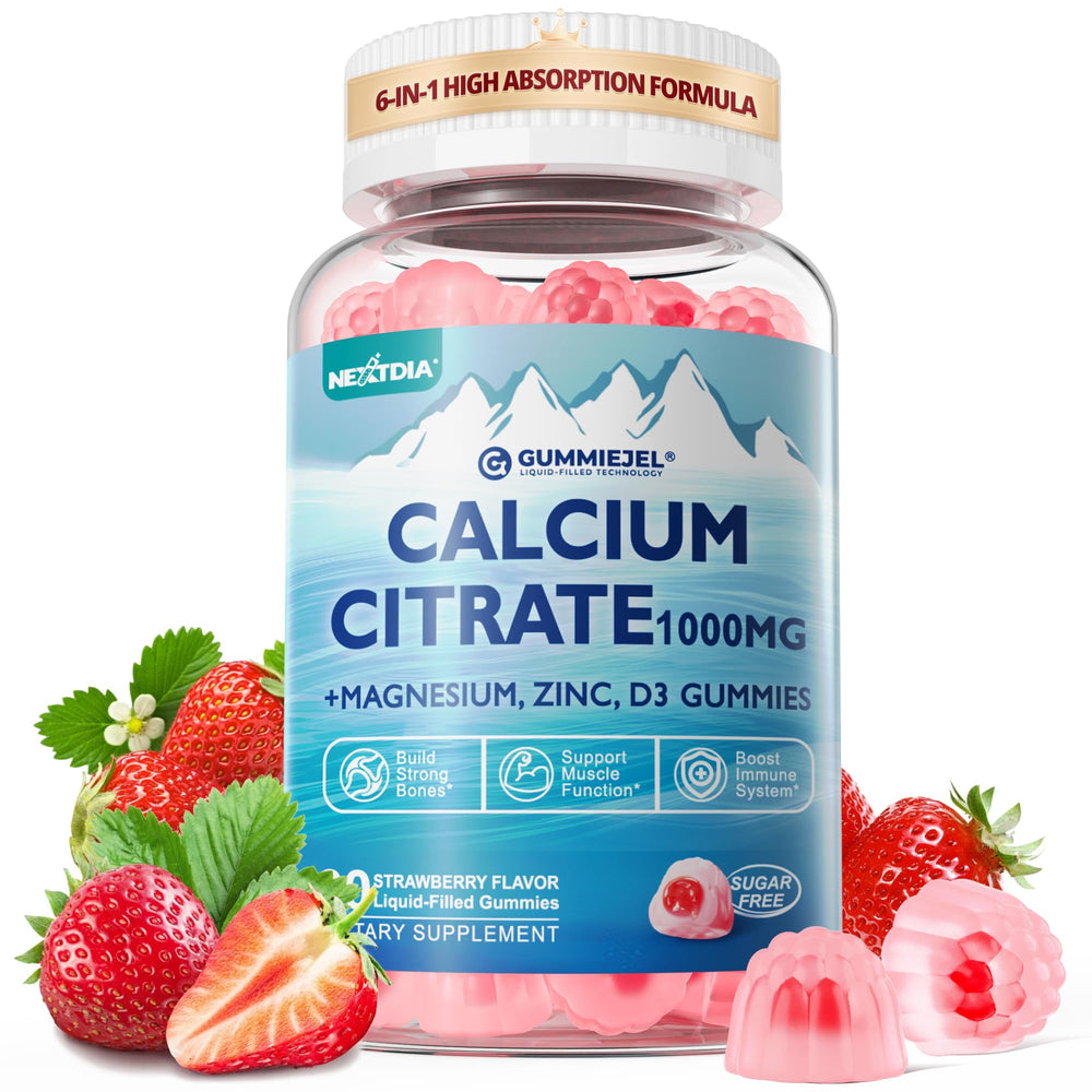 Calcium Citrate Gummies bottle 60 count