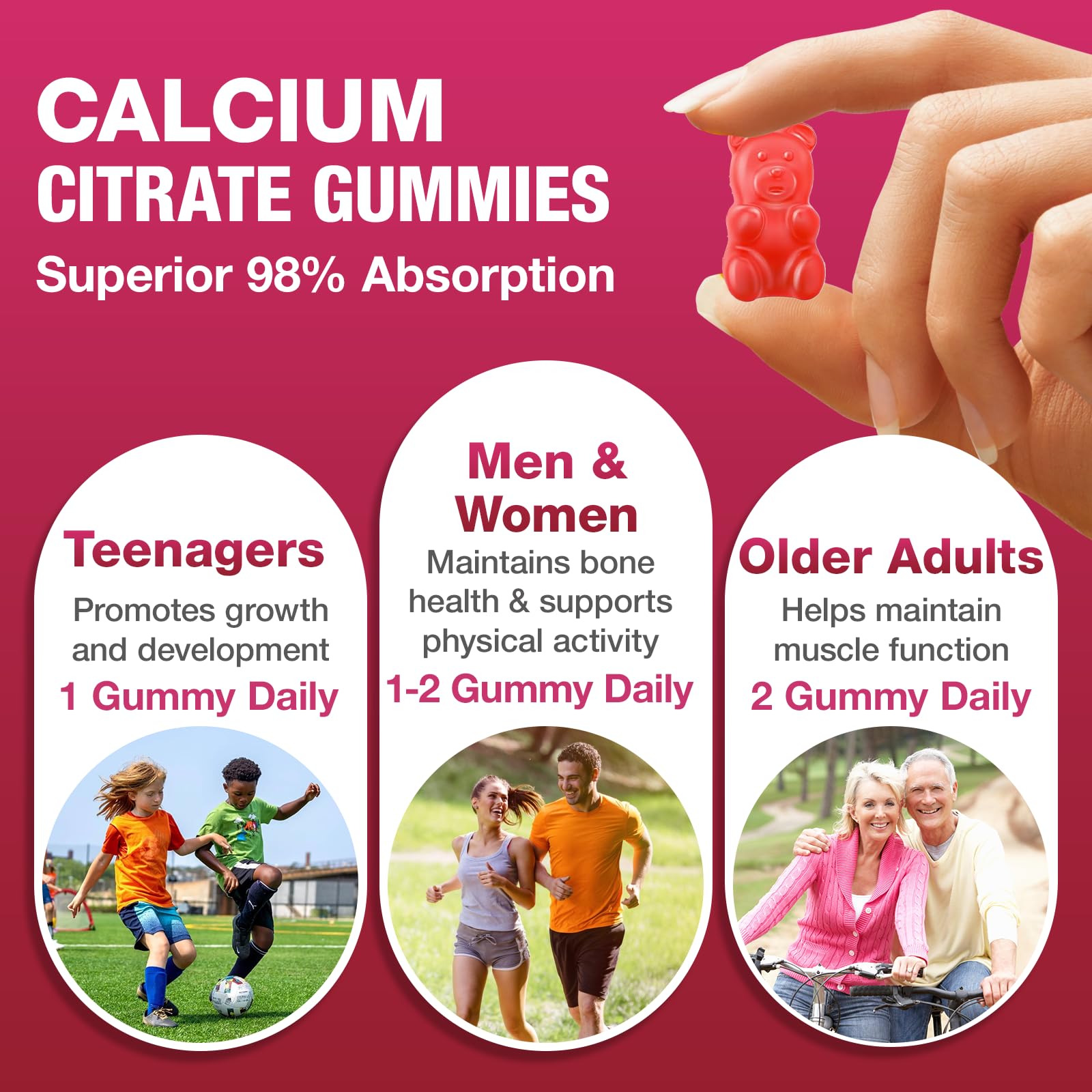 Packaging highlight indicating gelatin-free and sugar-free