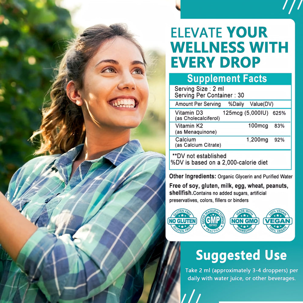 Absorption highlight of calcium citrate liquid drops for better absorption