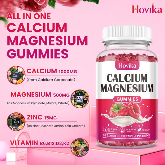 Graphic showing 2:1 calcium to magnesium absorption ratio