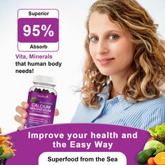 2-pack calcium gummies packaging