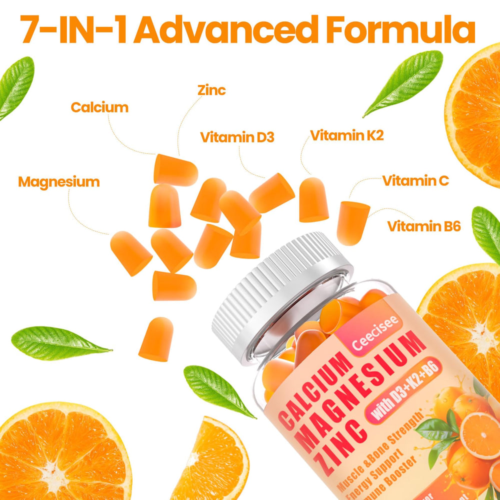 Gummies highlighting immune support ingredients and nutrients