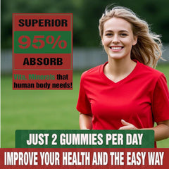 Ingredient and vitamin details for the gummies