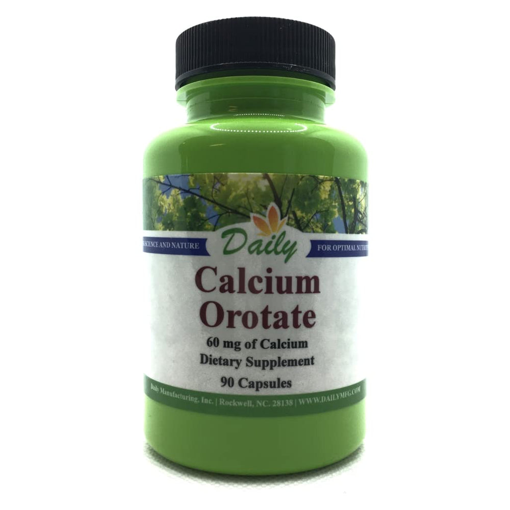 Calcium Orotate bottle – 90 vegetarian capsules