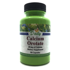Calcium Orotate bottle – 90 vegetarian capsules
