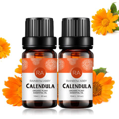 Gift-ready Calendula essential oil packaging