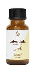 Pure calendula oil showing natural texture