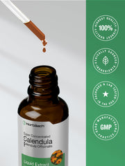 Calendula tincture used for supplements and topical applications