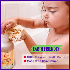California Baby branding and Since 1995 text on packaging