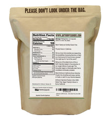 California-grown spirulina powder bottle