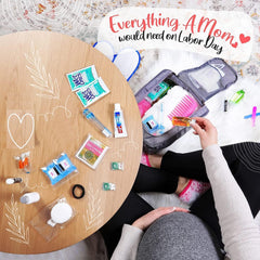 Skin-friendly disposable underwear and tissues in maternity kit