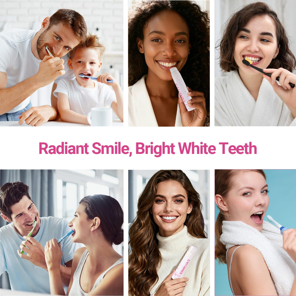 2 oz CALLSMILE Teeth Whitening Gel bottle on a clean countertop
