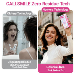 CALLSMILE whitening strips packaging close-up