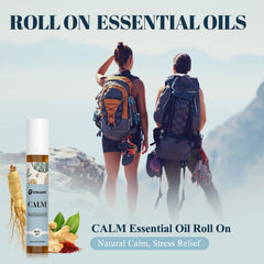 Relaxing ambience with Calm Roll-On and soft lighting