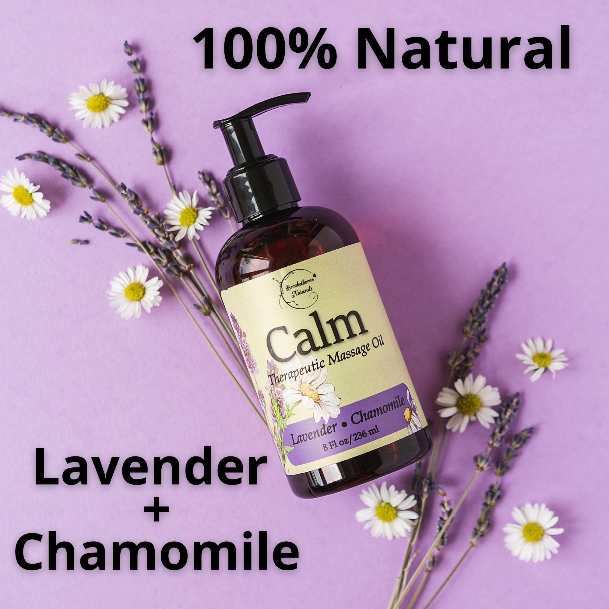 Nut-free carrier oil blend used in Calm Massage Oil