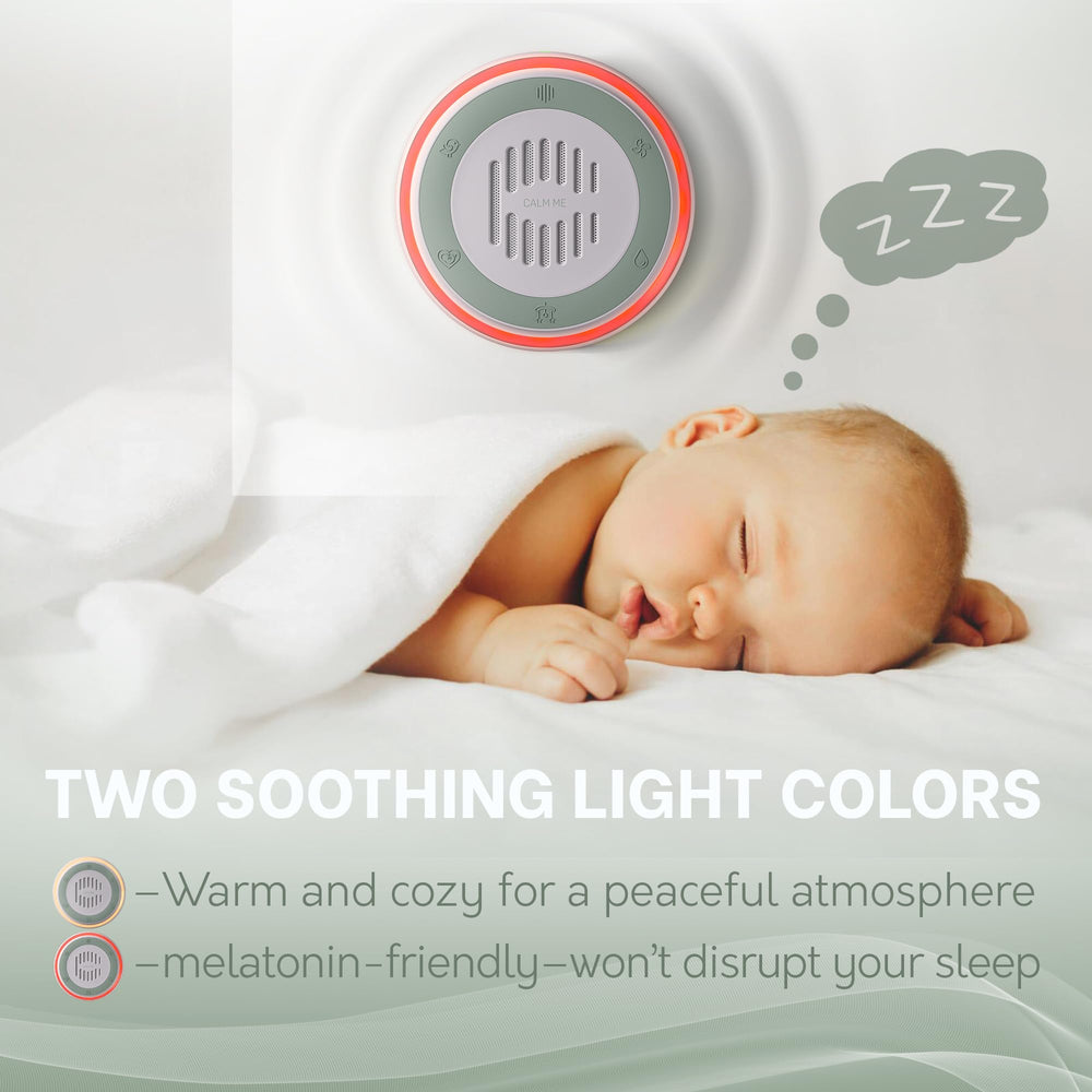 Calm Me wireless install option—wire-free placement for flexible rooms.