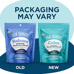 30 servings label on Four Sigmatic Calm Mushroom Blend