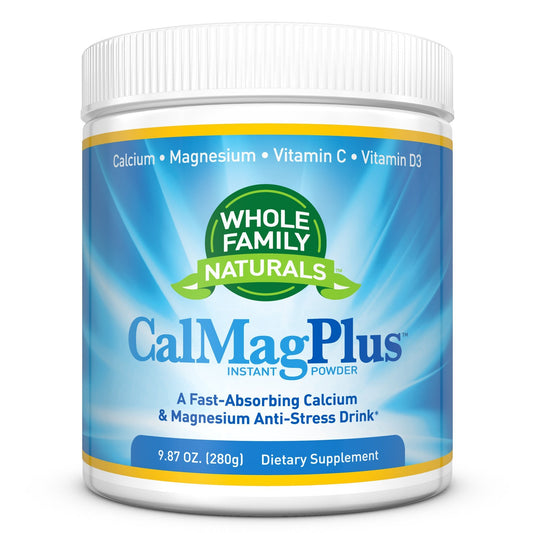CalMag Plus calcium magnesium powder container