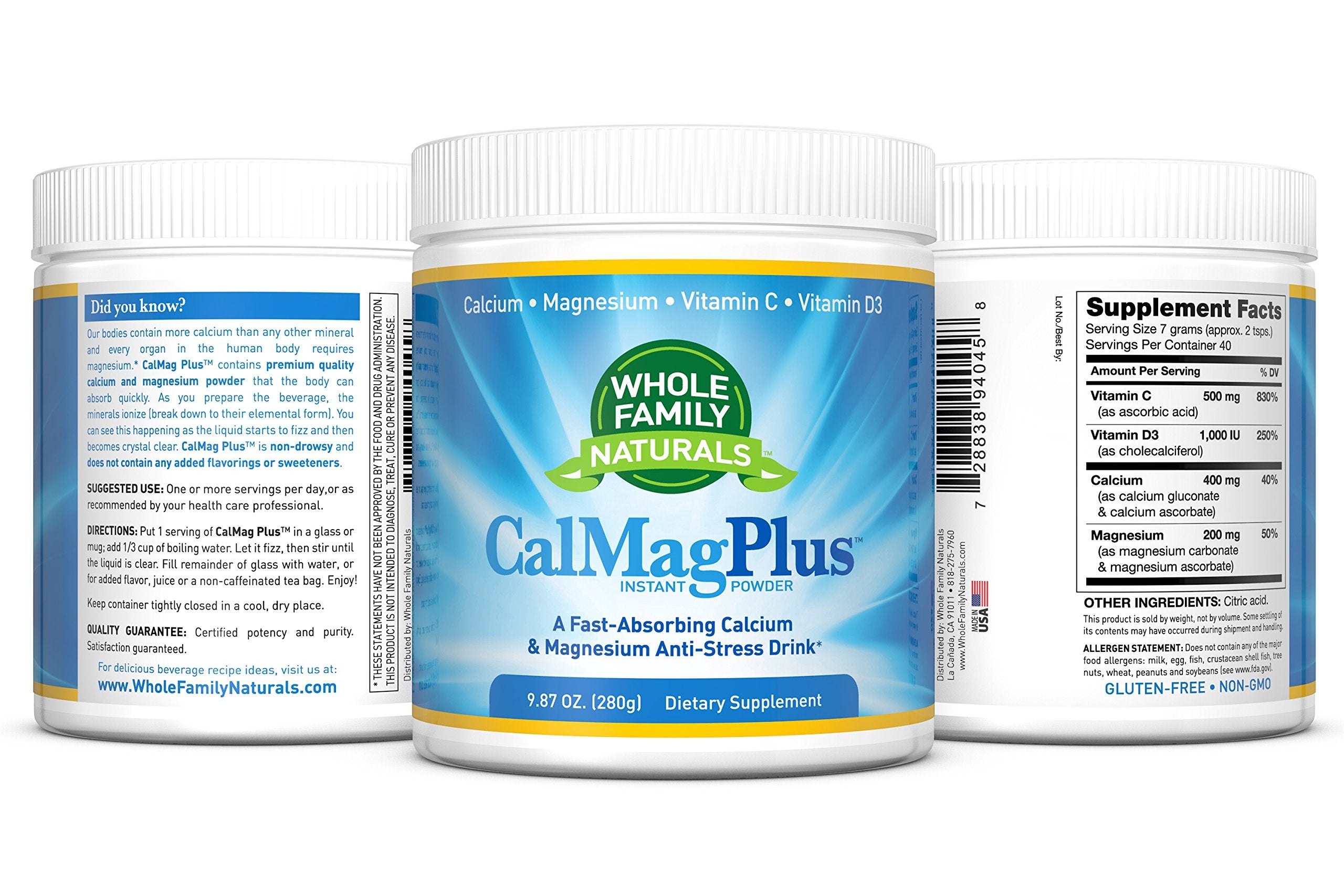 CalMag Plus product photo on kitchen counter