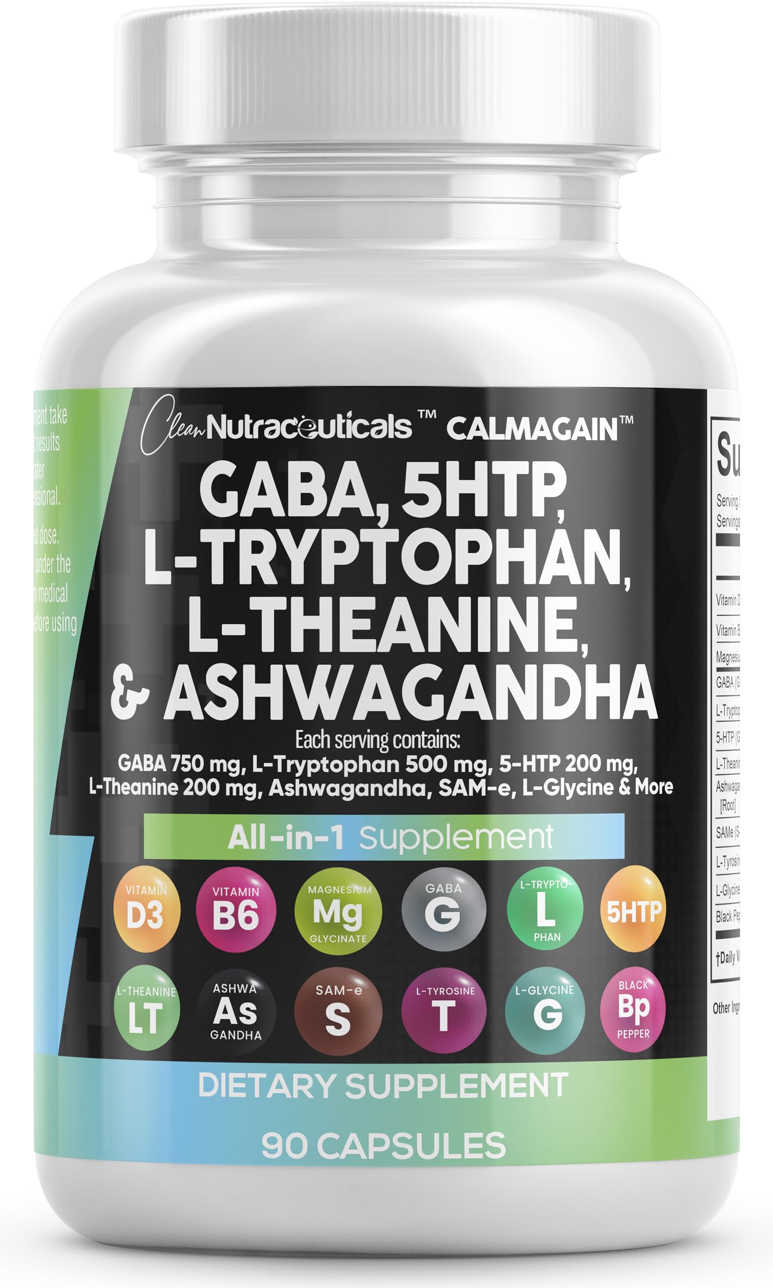 CalmAgain bottle - front view