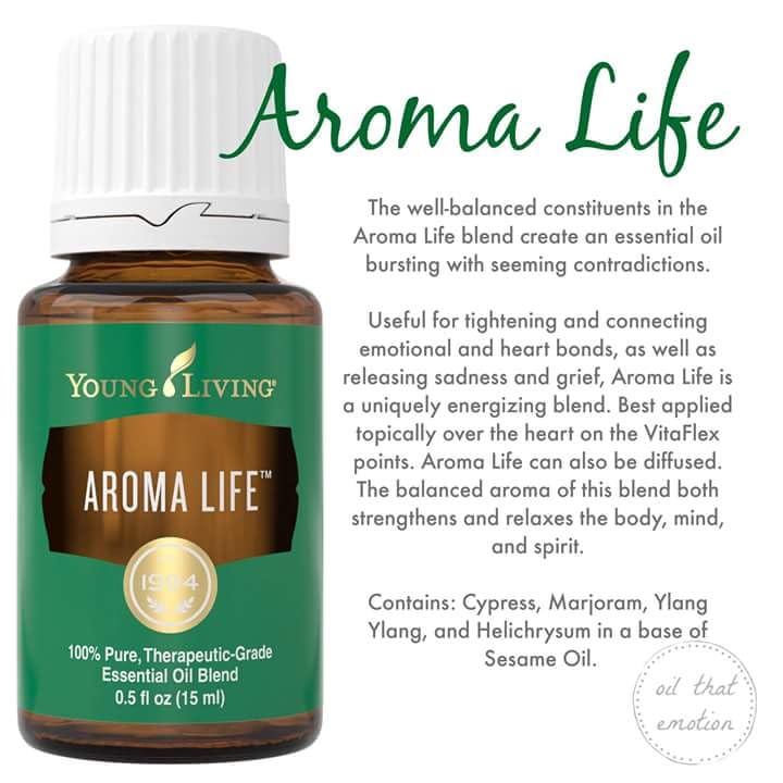 Calming Aroma Life oil in use with diffuser