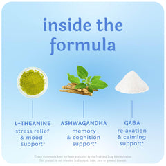 Ashwagandha and GABA ingredients close-up