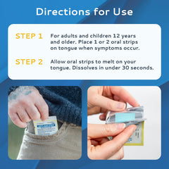 CALMOUR strip individually wrapped ensures clean, mess-free dosing