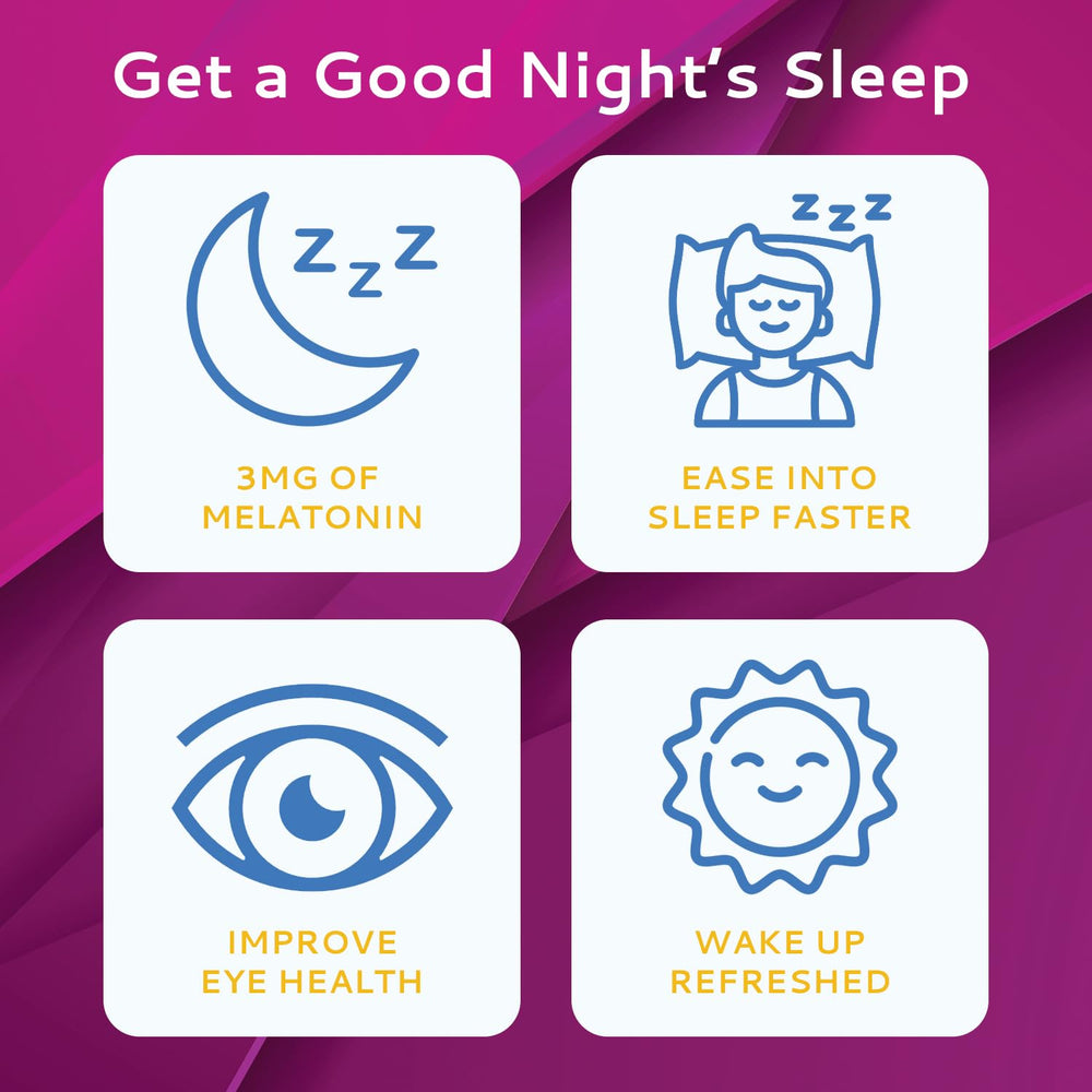 Vanilla-flavored melt-in-mouth sleep strips