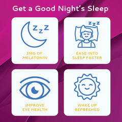 Vanilla-flavored melt-in-mouth sleep strips