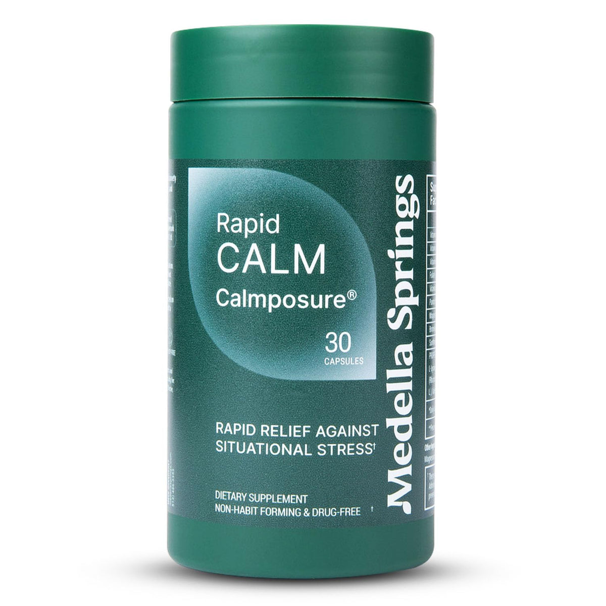 Calmposure anti-stress supplement 30-count capsules