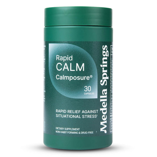 Calmposure anti-stress supplement 30-count capsules
