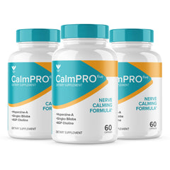 CalmPro5 bottle front view