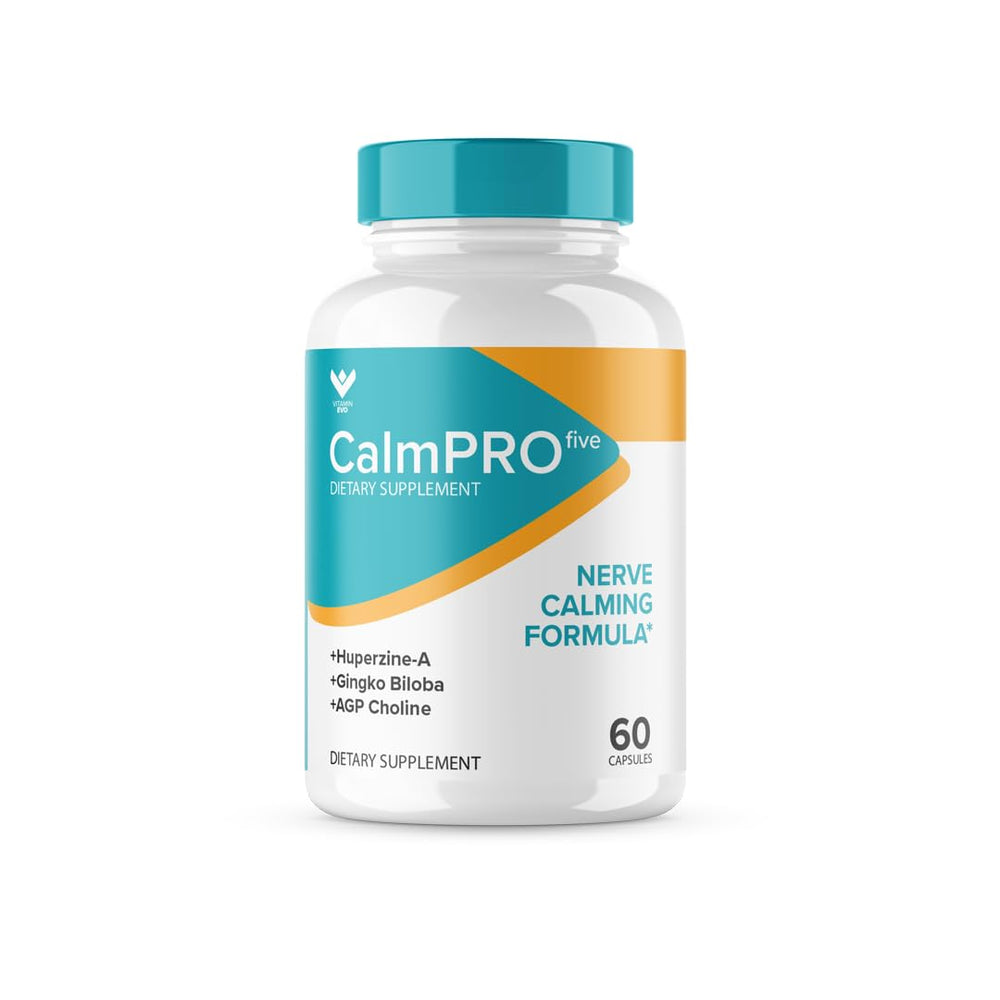 CalmPro5 bottle with label