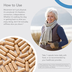 Image showcasing plant-based ingredients behind Cartigenix HP formula.