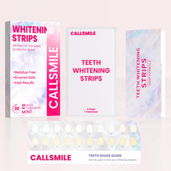 Non-slip whitening strips technology used by CALLSMILE