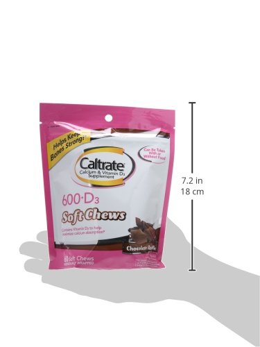 Caltrate chews recommended for anytime consumption