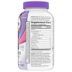 Caltrate 600+D3 Plus Minerals bottle side view